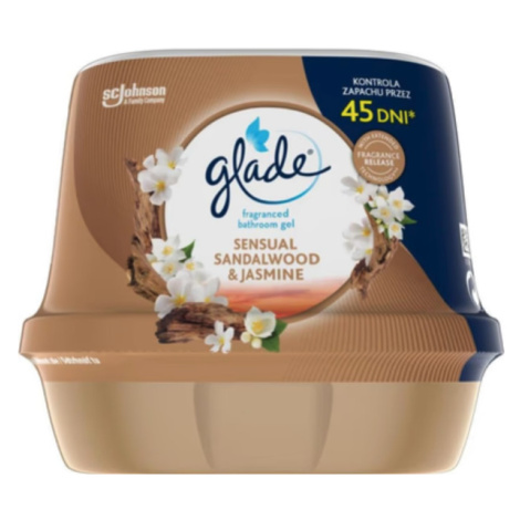 Glade Sensual Sandalwood & Jasmine vonný gel do koupelny 180 g