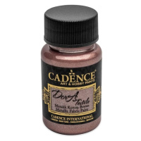 Barva na textil Cadence DORA, 50 ml - starorůžová (antique pink)