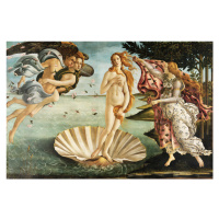 Obrazová reprodukce The Birth of Venus, Sandro Botticelli, 40 × 26.7 cm