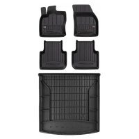 Set 3D gumové autokoberce a rohož Vw Tiguan Allspace 2017-2024 g