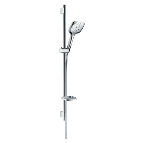 Sprchový set Hansgrohe Raindance Select E s mýdlenkou chrom 27857000