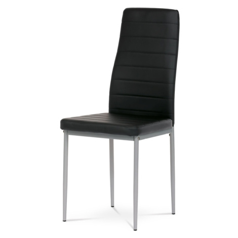 Jídelní židle KARASMONTA, černá ekokůže Autronic