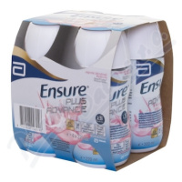 Ensure Plus Advance jahodová příchuť 4 x 220 ml