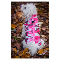 Vsepropejska Knox obleček pro psa na zip Barva: Růžová, Délka zad (cm): 23, Obvod hrudníku: 28 -