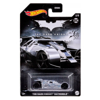 Hot wheels® the dark knight™ batmobile™ stříbrný angličák 1:64 hlk45