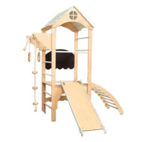 Piccolino Montessori hřiště Tower s rampou a skluzavkou