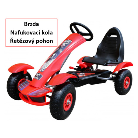 Šlapací motokáry mamido