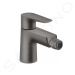 Hansgrohe 71720340 - Bidetová baterie s výpustí, kartáčovaný černý chrom