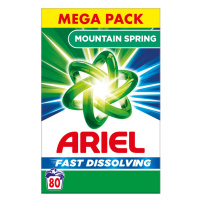 Ariel Mountain Spring Prášek na praní 4,4 kg 80 praní