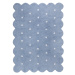 Lorena Canals koberce Přírodní koberec, ručně tkaný Biscuit Blue - 120x160 cm