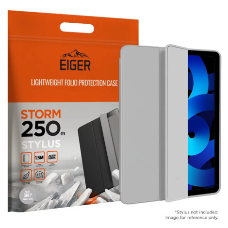 Pouzdro Eiger Storm 250m Stylus Case for Apple iPad Air (2022) in Light Grey (EGSR00175) Eiger Glass