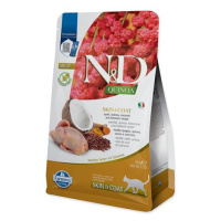 KRMIVO N&D CAT QUINOA SKIN & COAT QUAIL GR. 300