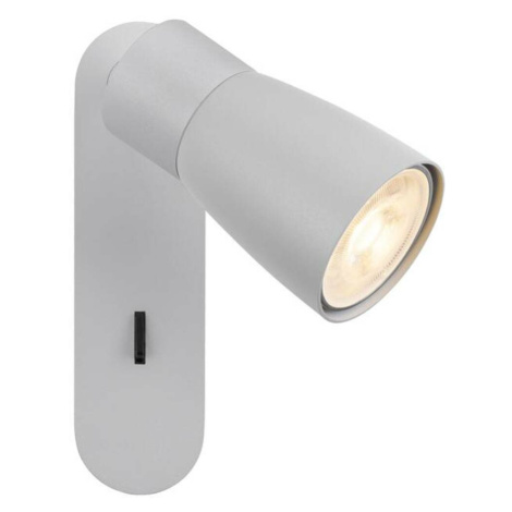 BIG WHITE SLV PURI 2.0 Dome nástěnné a stropní svítidlo, vypínač, obdélníkový, 1x max. 6W GU10, 