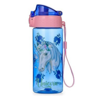 Oxybag láhev OXY CLiCK 500 ml Unicorn 1 modrá