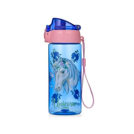 Oxybag láhev OXY CLiCK 500 ml Unicorn 1 modrá