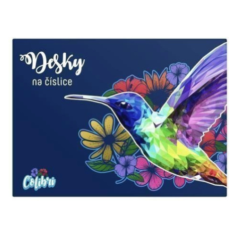 Desky na číslice - Kolibřík Karton P+P