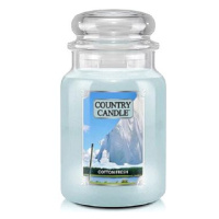 Country Candle Svíčka ve skleněné dóze, Bavlněná svěžest, 680 g