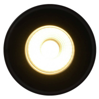 Nordlux LED vestavné stropní svítidlo Rosalee, černé, IP65, spínač CCT