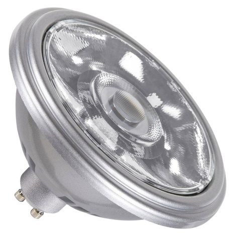 SLV BIG WHITE QPAR111 GU10 LED světelný zdroj stříbrný 12,5 W 2700 K CRI 90 10° 1005275