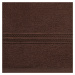 Bavlněný froté ručník s proužkem LORAN 50x90 cm, hnědá, 450 gr Mybesthome