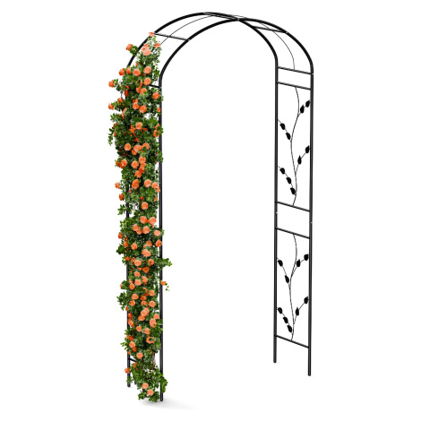 Blumfeldt FloraBelle Arch oblouk, ozdobné vzory listů, odolný proti povětrnostním vlivům, podpor