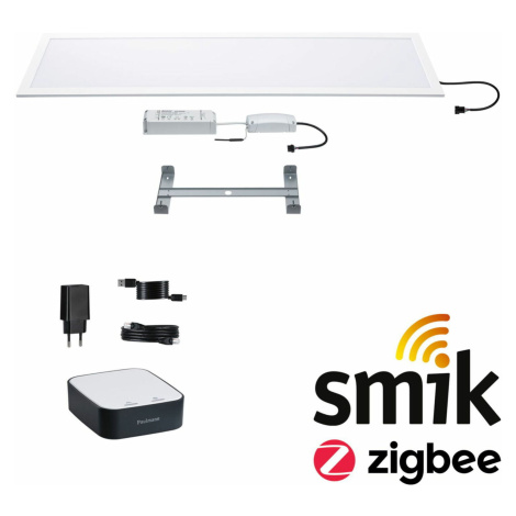 PAULMANN Startovací sada Zigbee 3.0 Smart Home smik Gateway + LED Panel Amaris 295x1195mm 35W RG