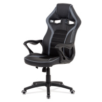 Kancelářská židle FORNASI, černá/šedá