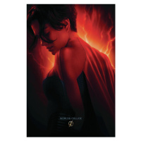 Umělecký tisk The Flash - Supergirl Worlds Collide, (26.7 x 40 cm)