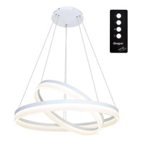 LED Lustr na lanku RING s dálkovým ovladačem LED/60W/230V