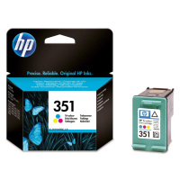 HP 351 Tri-Colour Ink Cartridge Vícebarevná