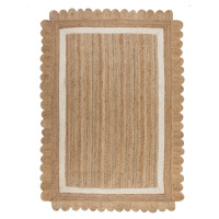 Flair Rugs koberce Kusový koberec Grace Jute Natural/White Rozměry koberců: 120x170