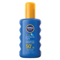 Nivea SUN Dětský barevný sprej na opalování OF50+ 200 ml