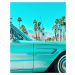 Umělecká fotografie Teal Thunderbird in Palm Springs, Tom Windeknecht, (30 x 40 cm)
