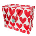 Úložný box na oblečení z recyklovaného plastu 58x28x48 cm Hearts – Rex London