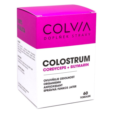 COLVIA Colostrum Cordyceps + Silymarin 60 tobolek