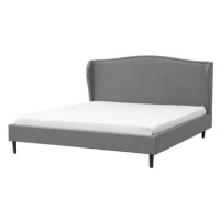 BELIANI postel COLMAR 180 × 200 cm, šedá
