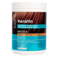 ​Dr. Santé Keratin Hair Structure Recovery - maska pro vlasy lámavé a bez lesku Keratín, 1000 ml