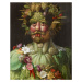 Obrazová reprodukce Vertumnus, 1591, Giuseppe Arcimboldo, 35 × 40 cm