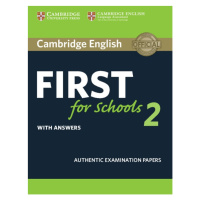 Cambridge English First for Schools 2 Student´s Book with answers Cambridge University Press
