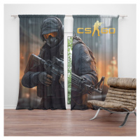 Sablio Závěs CS:GO Voják 2: 2ks 140x250cm