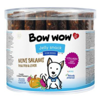 Bow wow Mini salámky drůbeží s játry 60 ks