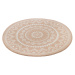 Hanse Home Collection koberce Kusový koberec Celebration 105505 Valencia Ivory kruh - 200x200 (p