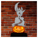 Dřevěná dekorace na Halloween - Strašidelný dům