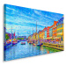 MyBestHome BOX Plátno Kanál Nyhavn V Centru Kodaně Varianta: 100x70