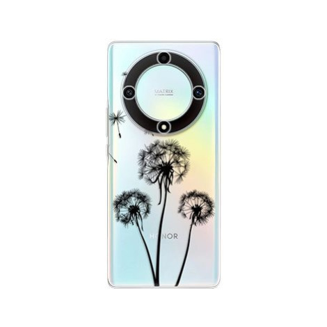 iSaprio Three Dandelions - black - Honor Magic5 Lite 5G