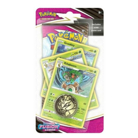 Pokémon Sword and Shield - Fusion Strike Premium Check Lane Blister - Rillaboom NINTENDO