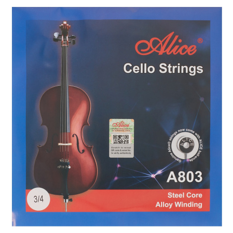 Alice A803 Basic Cello Strings 3/4