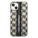 Pouzdro Karl Lagerfeld Monogram Vertical Stripe iPhone 14 Plus černé