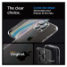 Spigen Crystal Hybrid obal na iPhone 15 PRO MAX 6.7" Crystal Clear