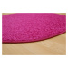 Vopi koberce AKCE: 200x200 (průměr) kruh cm Kusový koberec Color shaggy růžový kruh - 200x200 (p